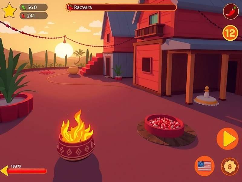 Pongal Quest in Red Chilli Adventure Red Chilli Adventure gameplay showing a player helping a farmer during Pongal festival